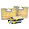 Stalwart Storage Organizer Tool Box Set - 4 Plastic Organizers with Compartments by Yellow/Black 75-MJ4645102 - alternate 1